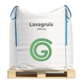Big Bag lavagruis 1000 kg voor 1250 m² tot 2500 m²