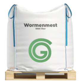 Big Bag Wormenmest 1000 liter voor 200 m² tot 1000 m²